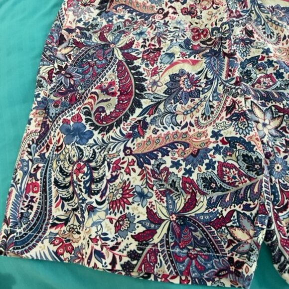 Tommy Bahama Pink and Blue print shorts - Picture 4 of 4